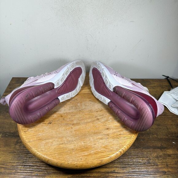 Nike Air Max 270 White Soft Pink Women's Size 9.5 Shoes Sneakers AH6789-601 - Picture 7 of 8